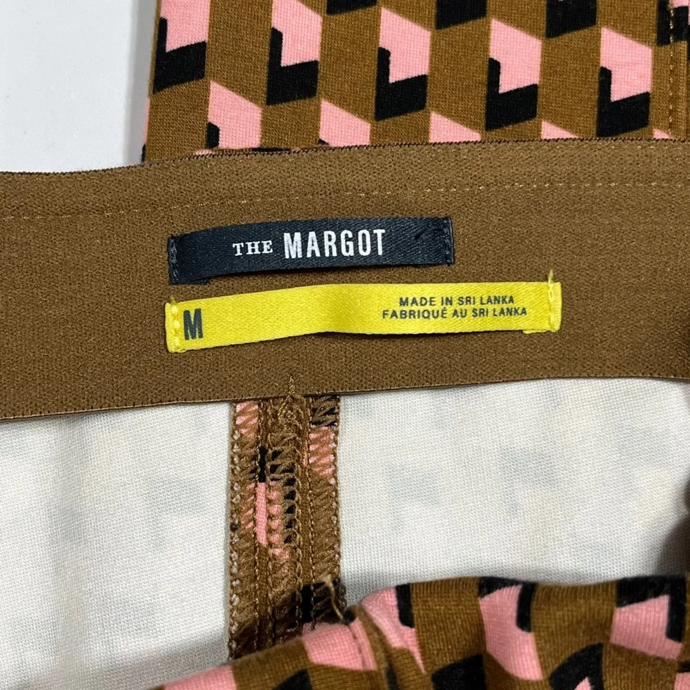 Maeve Anthropologie Margot Crop Kick Flare Pants Women Medium Stretch Retro Boho - Picture 6 of 13